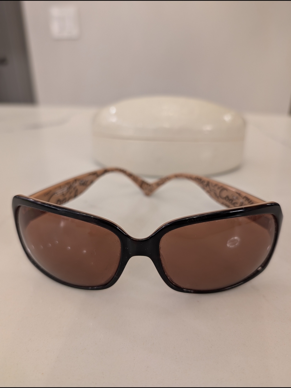 Coach Ginger S496 Tortoise Sunglasses